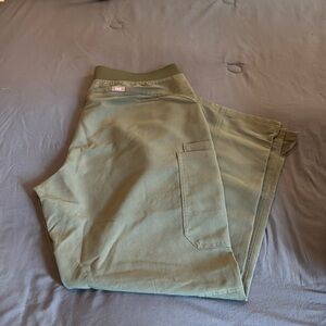 figs Moss green XL/P HW Kade scrub pants